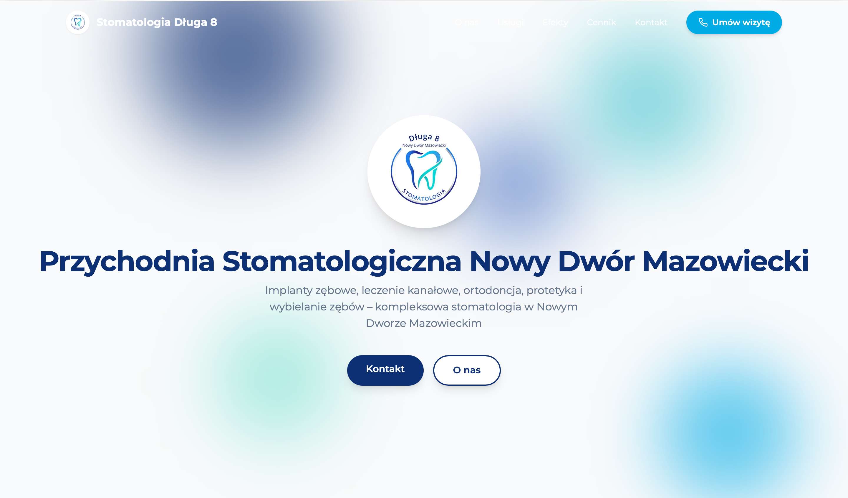 Strona internetowa dla Stomatologia długa 8